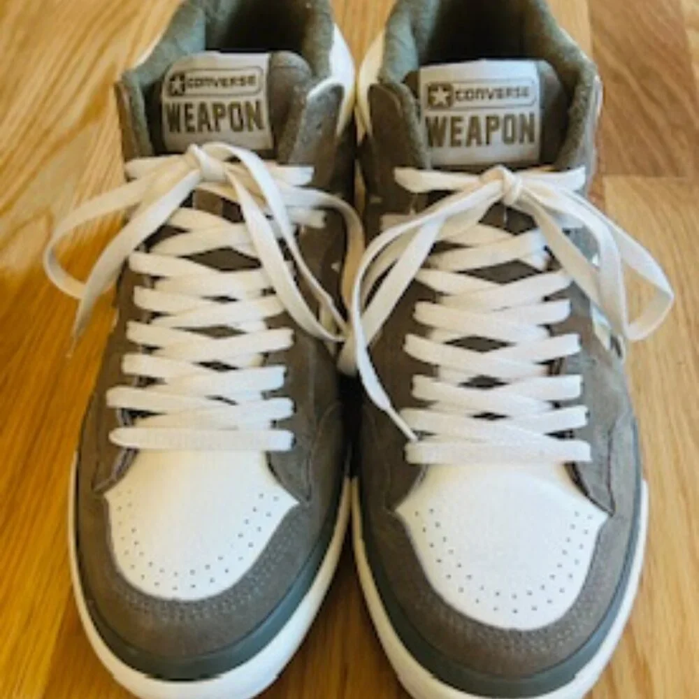 Converse ERX 260 Mid Suede Sneakers Olive Green/White Men's Size 11.5 NWOT - Picture 2 of 5